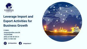 Leverage import and export for business growth.